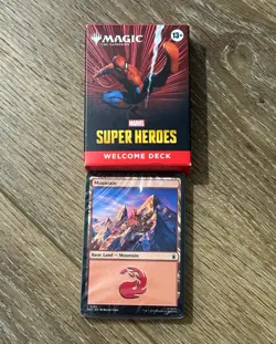 Wizards of the Coast MTG Marvel Super Heroes Welcome Deck Spider-Man Mountain - Image 1