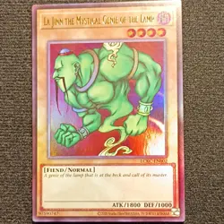 Konami Yu-Gi-Oh! La Jinn the Mystical Genie of the Lamp Ultra Rare Holo - Image 1