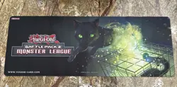 Yugioh Battle Pack 3 Monster League Quantum Cat Playmat Authentic RARE! - Image 1