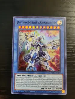 Drytron Meteonis Quadrantids (GEIM-EN030) - Super Rare - 1st Ed Yugioh - Image 1