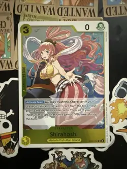 Shirahoshi EB03-052 RARE One Piece TCG Heroines Edition English - Image 1