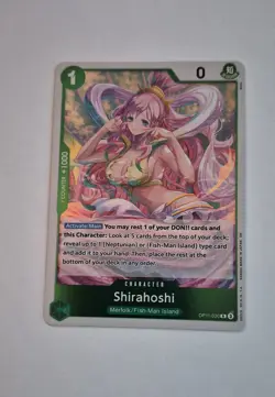 Shirahoshi (030) OP11-030 A Fist of Divine Speed Foil One Piece - Image 1