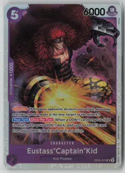 Eustass"Captain"Kid (Reprint) OP05-074 One Piece Premium Booster -The Best- NM - Image 1
