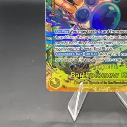 Bartholomew Kuma OP12-119 Secret Rare Legacy of the Master One Piece Foil NM - Image 5