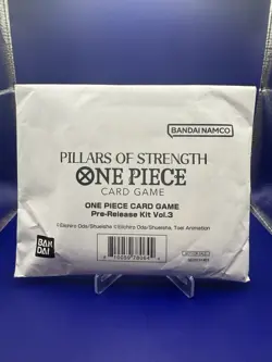 One Piece TCG OP03 Pre-Release Kit Vol.3 - Pillars of Strength - Sealed - Image 1