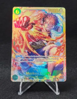 One Piece TCG Monkey.D.Luffy (118) - Carrying On His Will (OP13) Foil EN - Image 1