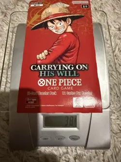 One Piece OP-13 CARRYING ON HIS WILL Sleeved Booster Pack - Heavy - 38g 🔥🔥 - Image 1