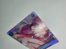 One Piece Boa Hancock ST03-013 Full Art Foil Promo English NM - Image 4