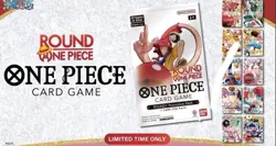 Round 1 One Piece Trading Card Game Promo (ENGLISH) ✅ PRESALE - 10 SEALED PACKS! - Image 1