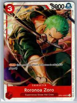 Roronoa Zoro (Ultra Deck: The Three Captains) OP01-025 One Piece Promotion Cards - Image 1