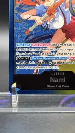 One Piece Nami OP11-041 Leader Alternate Art AA OP11 A Fist of Divine Speed NM/M - Image 5