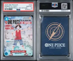 2026 ONE PIECE PROMOS COLLEGE BASKETBALL: US VOYAGE MONKEY D. LUFFY PSA 10 - Image 3