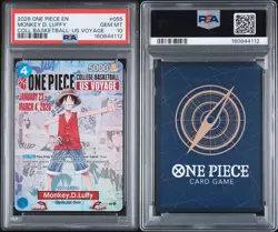 2026 ONE PIECE PROMOS COLLEGE BASKETBALL: US VOYAGE MONKEY D. LUFFY PSA 10 - Image 3