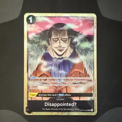 DisappointedU Crocodile OP14-099 Premium Card Collection Vol 6 Alt Art - Image 1
