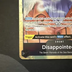 DisappointedU Crocodile OP14-099 Premium Card Collection Vol 6 Alt Art - Image 4