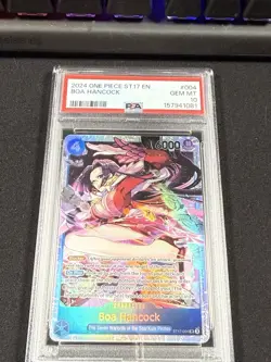 2024 One Piece ST17 EN Boa Hancock #004 PSA 10 GEM MINT - Image 1