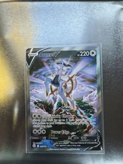2022 Pokemon SWSH09: Brilliant Stars Arceus V (Alternate Full Art) #166/172 - Image 1