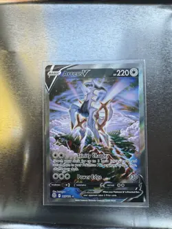 2022 Pokemon SWSH09: Brilliant Stars Arceus V (Alternate Full Art) #166/172 - Image 3