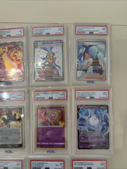 Lot Of 12 Pokemon Slabs All PSA 7 To 9 Mew Greninja Jolteon Mega Ex More Steal! - Image 4