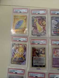 Lot Of 12 Pokemon Slabs All PSA 7 To 9 Mew Greninja Jolteon Mega Ex More Steal! - Image 5