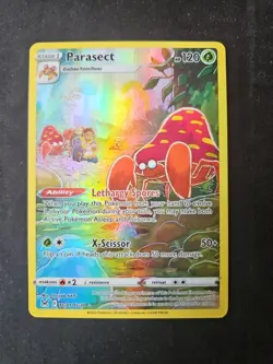 Parasect TG01/TG30 Lost Origin Trainer Gallery Ultra Rare Full Art Pokemon - Image 1