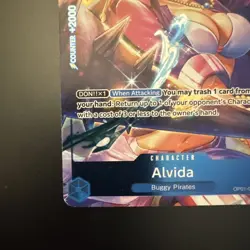 ALVIDA - OP01-064 - One Piece - Romance Dawn Common Box Topper Alt Art Parallel - Image 4