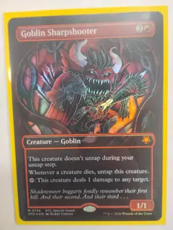 Goblin Sharpshooter (Borderless) Special Guests Foil - Image 1
