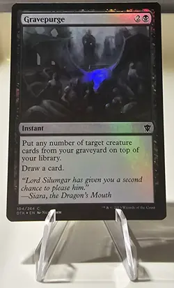 Gravepurge Dragons of Tarkir Foil 104/264 - Image 1