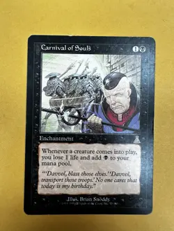 Carnival of Souls *Urza's Destiny* MTG Magic the Gathering - Image 1