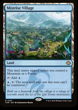 Mistrise Village 261 Promo Pack: Tarkir: Dragonstorm Magic: The Gathering NM - Image 1