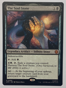MTG The Soul Stone Marvel's Spider-Man Regular mythic 0066 Mint - Image 1