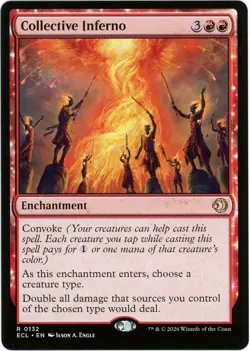 Collective Inferno - 0132 - Lorwyn Eclipsed ECL - MTG - NM/M - Image 1