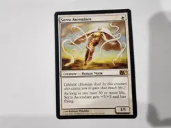 Wizards Serra Ascendant Core Set 2011 M11 Creature White Rare Human Monk NM - Image 1
