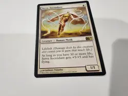 Wizards Serra Ascendant Core Set 2011 M11 Creature White Rare Human Monk NM - Image 2