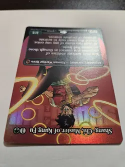 Foil Shang-Chi, Master of Kung Fu Borderless - Marvel Super Heroes 0370 Mtg - Image 3
