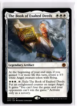 The Book of Exalted Deeds Forgotten Realms 4 LP x1 MTG Magic: the Gathering - Image 1