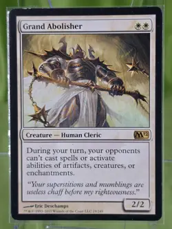 Grand Abolisher (LP, Regular) - 2012 Core Set (M12) - MTG - Image 1