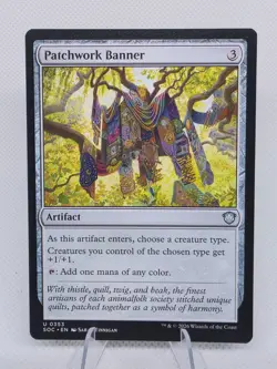 Patchwork Banner Commander: Secrets of Strixhaven Regular - Image 1
