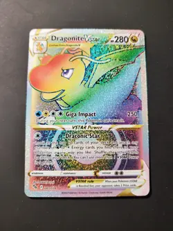 Dragonite VSTAR (Secret) 081/078 Pokemon GO Holo NM - Image 1
