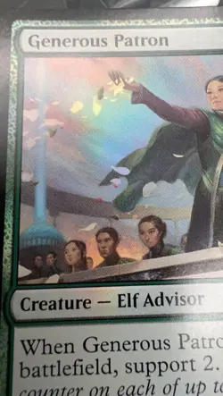 Generous Patron Battlebond Foil Magic Card - Image 3