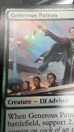 Generous Patron Battlebond Foil Magic Card - Image 4