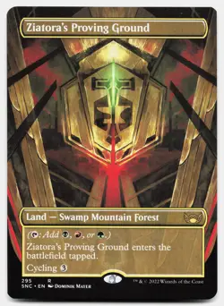 Ziatora's Proving Ground (Borderless) Streets of New Capenna Regular NM - Image 1