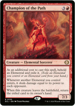 Champion of the Path - 0130 - Lorwyn Eclipsed ECL - MTG - NM/M - Image 1