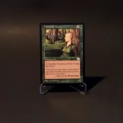 Magic: The Gathering Llanowar Druid MTG Weatherlight Vintage 1997 NM - Image 1