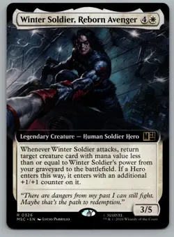 Winter Soldier, Reborn Avenger (Extended Art) 326 Commander: Marvel Super - Image 1