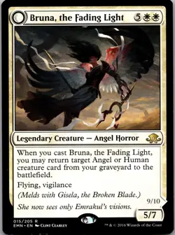 Bruna, the Fading Light 15 Rare Eldritch Moon Magic: The Gathering LP - Image 1