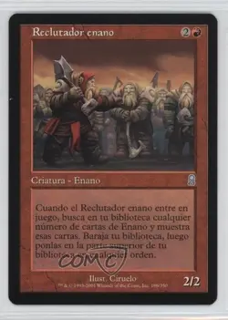 Dwarven Recruiter Spanish Magic: Odyssey #186 2001 - Image 1