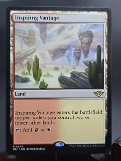 Inspiring Vantage Outlaws Of Thunder Junction MTG Regular Near Mint - Image 1