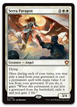 Serra Paragon #169 (NM) Commander: Secrets of Strixhaven SOC Magic MTG - Image 1