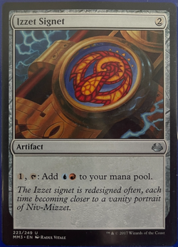 Izzet Signet #223 - Magic: the Gathering *Modern Masters 2017 [MTG / MM3] - Image 1